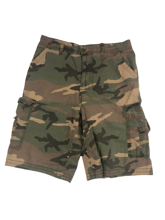 Airwalk Rip-Stop Woodlawn Camouflage 6 Pocket Cargo Shorts Men's (Size: 30)