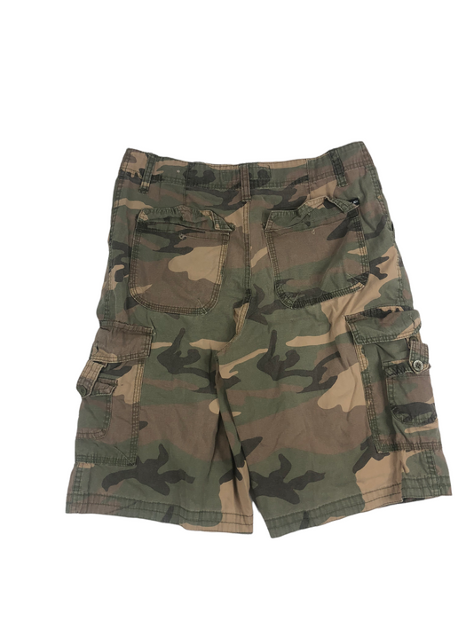 Airwalk Rip-Stop Woodlawn Camouflage 6 Pocket Cargo Shorts Men's (Size: 30)