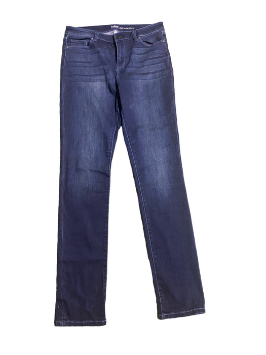 Soho New York & Co Women's High Waist Skinny Stretch Jeans Blue (Size: 12L)