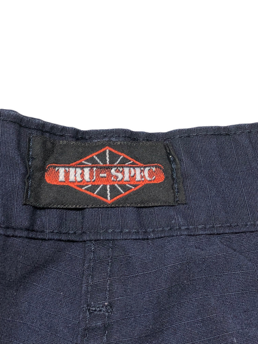 Tru-Spec Rip-Stop Adjustable Waist 6 Pocket Blue Cargo Shorts Men's (Size: 2XL)