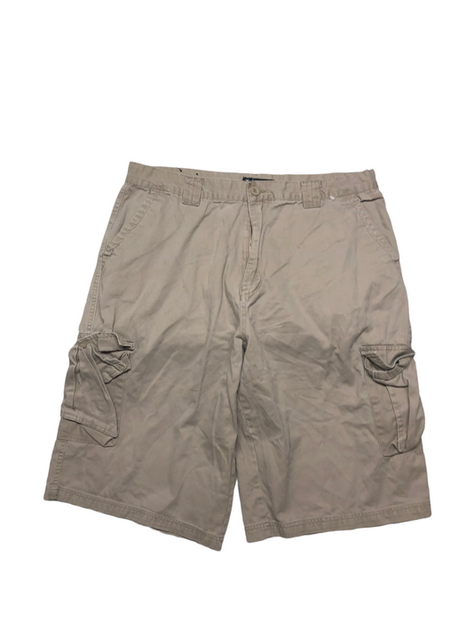 Indigo 30 6 Pocket Cargo Shorts Beige Men's (Size: 40)