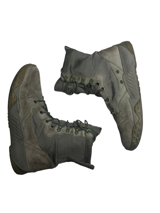 Under Armour FNP Green Combat Tactical Boots Men's (Size: 7.5) 1287352-385