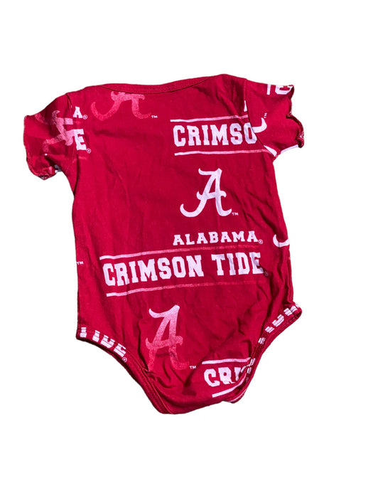 Alabama Crimson Tide NCAA Baby One Piece Red/Yellow (Size: 3/6M)