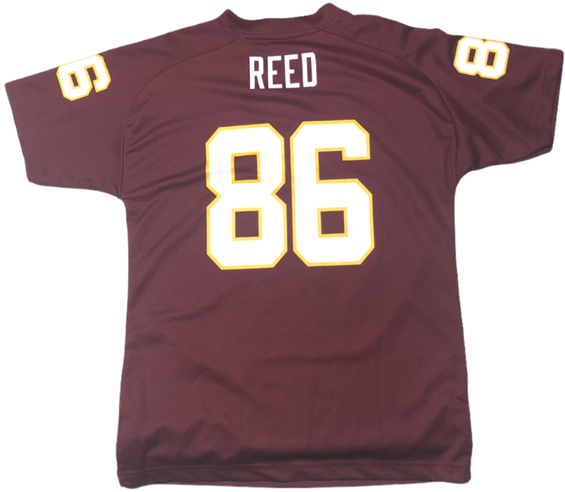 Washington Redskins NFL #86 Reed Jersey Red Youth (Size: M)