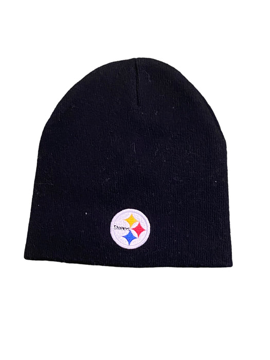 Pittsburgh Steelers NFL Beanie Cap Black (Size: One Size Fit Most)