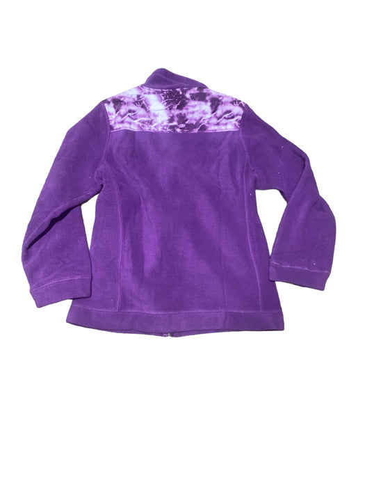 Daisey's Women's Full Zip Fleece Jacket Purple (Size: Medium)