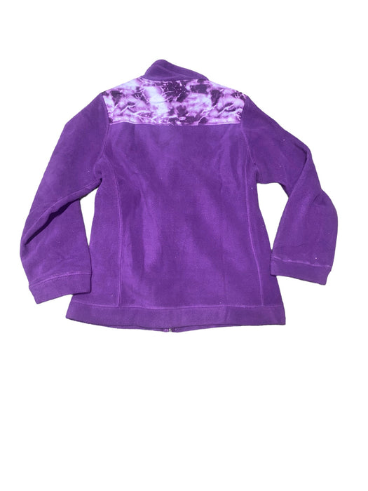 Daisey's Women's Full Zip Fleece Jacket Purple (Size: Medium)