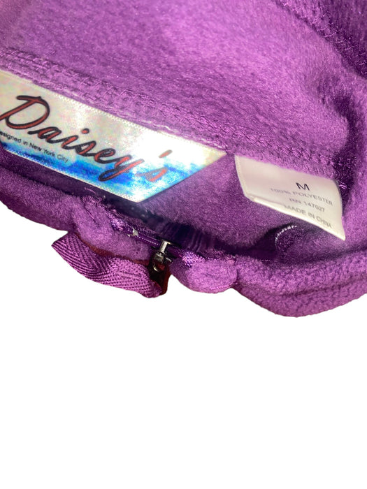 Daisey's Women's Full Zip Fleece Jacket Purple (Size: Medium)