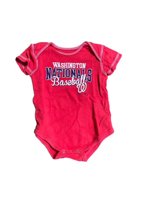 Washington Nationals MLB Baseball Baby One Piece Red (Size: 12 M)