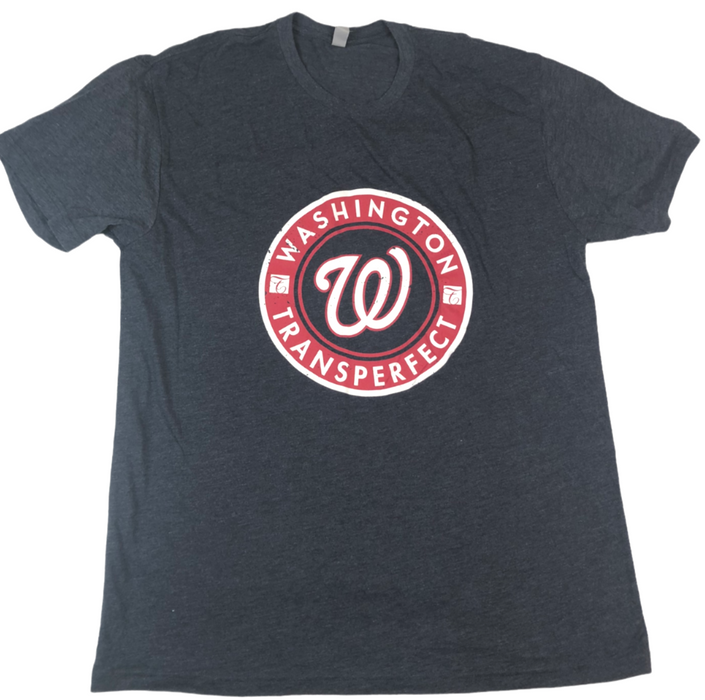 Washington Nationals Transperfect Next Level T-Shirt Gray Women's (Size: XL)