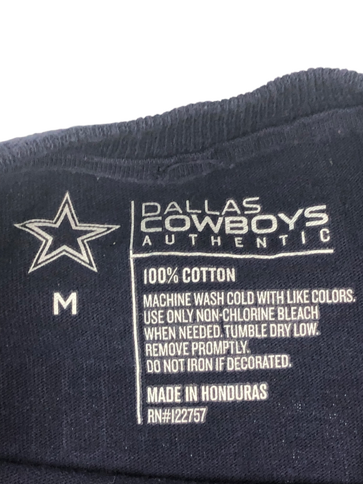 Dallas Cowboys Authentics 2015 Regular Season T-Shirt Blue Men's (Size: M)