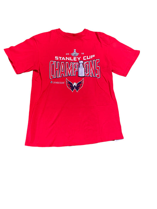 Washington Capitals Fanatics Branded Champs T-Shirt - Red (Size: M)