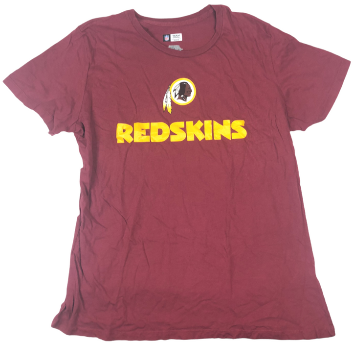 Washington Redskins NFL Team T-Shirt Red Women's (Size: 2XL)