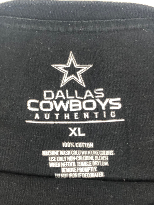 Dallas Cowboys Authentics Team T-Shirt Black Men's (Size: XL)