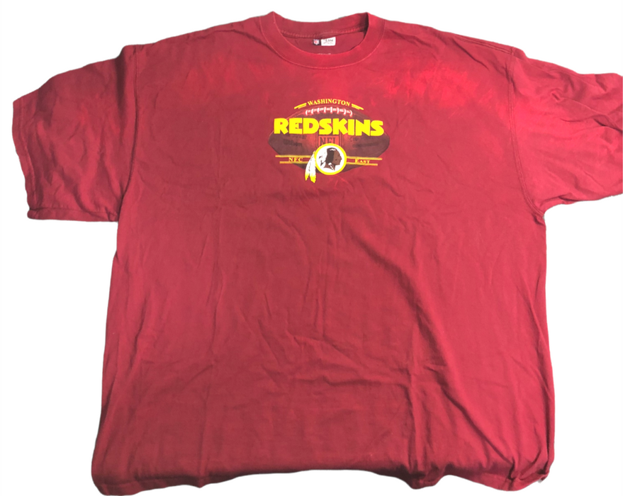 Washington Redskins NFL NFC East Team T-Shirt Red Men's (Size: 3XL)