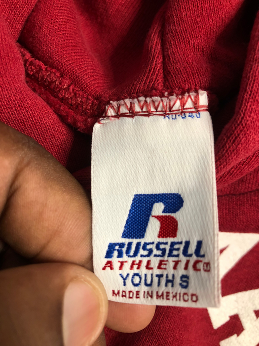 Alabama Crimson Tide Russell NCAA Hoodie Red Youth (Size: S)