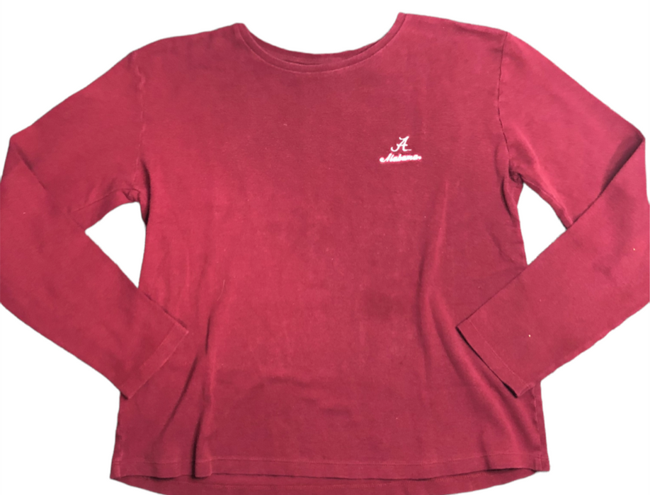 Alabama Crimson Tide Crable Crew-neck Sweat Shirt Red Women's (Size: M)