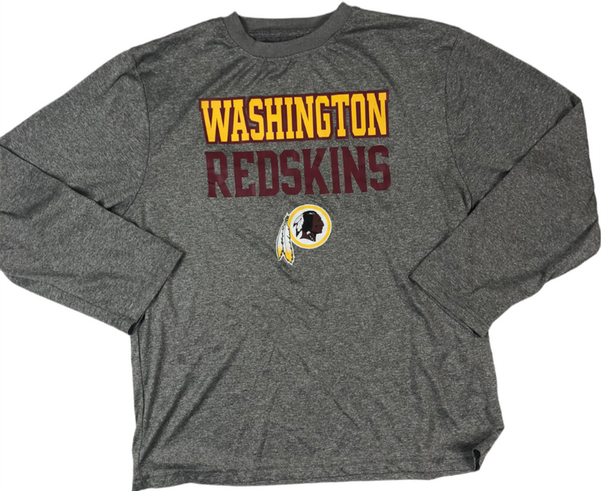 Washington Redskins NFL Long Sleeve Active T-Shirt Youth (Size: 2XL-18)