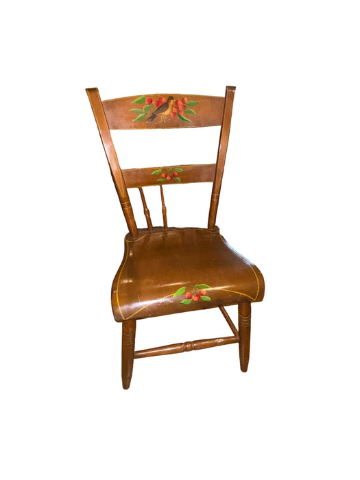 Harvest Hand Painted Hitchcock Style Country Farmhouse Dining Chairs (Set of 2)