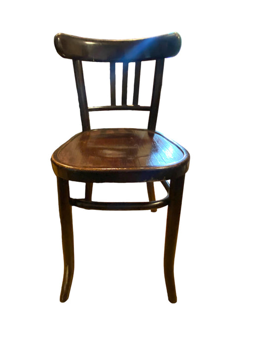 Fischel French Vintage 1930's Bentwood Saddle Back Dining Chairs (Set of 2)