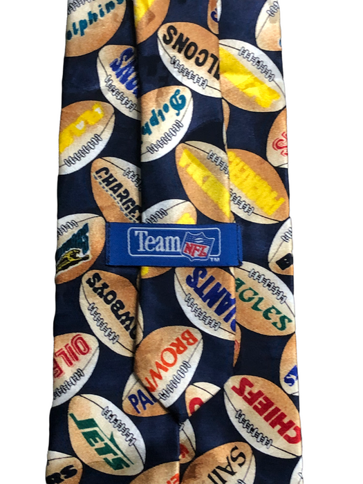 NFL Team Apparel All Teams Football Neck Tie Blue Men's (Size: 58")