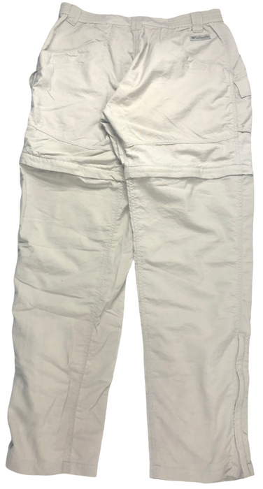 Columbia Comfort  Waist Omni-shield Convertible Pants Beige Women's  (Size: L)