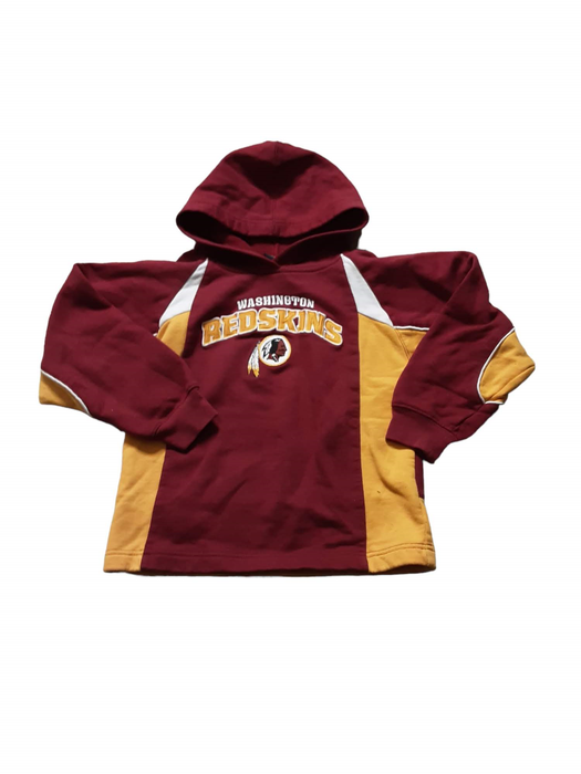 Washington Redskins NFL Team Apparel Kids Embroidered Hoodie RD (Sz: Medium)