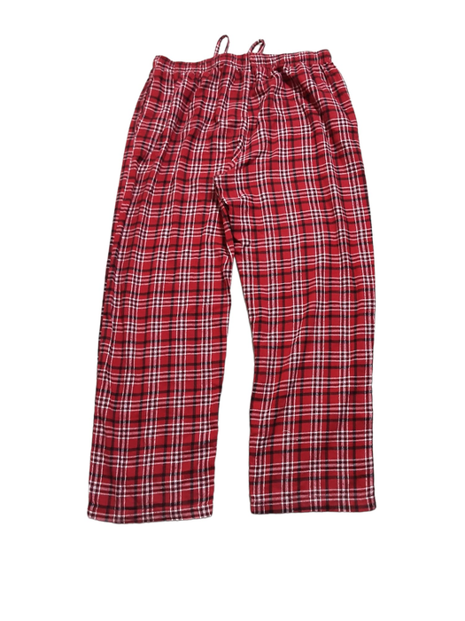 Wisconsin University NCAA Sideline Plaid Lounge Pants Red (Size: XL)