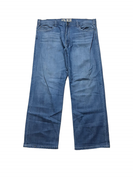 626 Blue Vintage Surplus Co. Men's Straight Fit Jeans Blue (Big & Tall: 44 x 32)