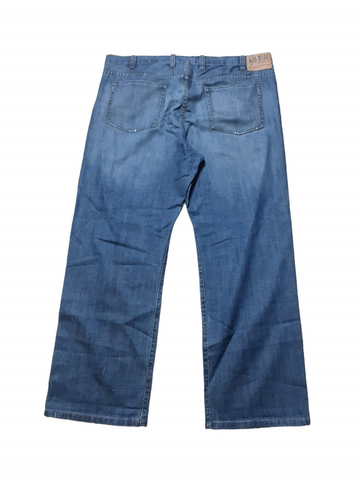 626 Blue Vintage Surplus Co. Men's Straight Fit Jeans Blue (Big & Tall: 44 x 32)