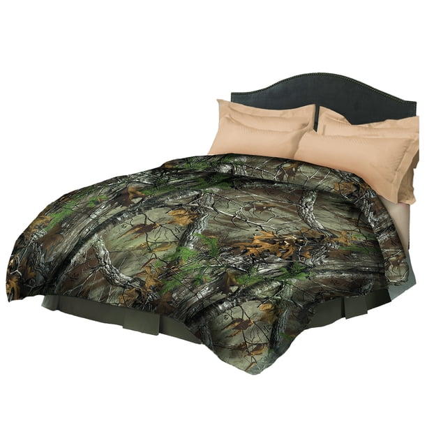 Master Sportsman Realtree Xtra Quilted Comforter Rugged Outdoor (Size: Queen)