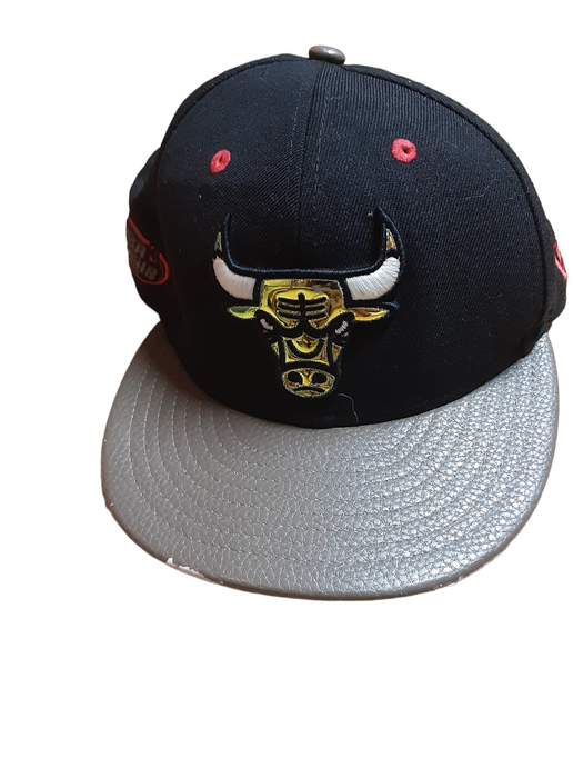 Chicago Bulls NBA New Era Snapback Cap Black (Size: One Size Fit Most)