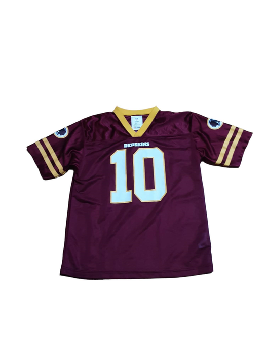 Washington Redskins NFL Team Apparel Youth Jersey Red (Size: YL 14-16)