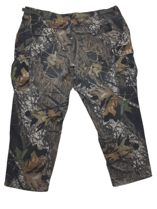 Mossy Oak Cabelas Big Men's Camo Cargo Hunting Trousers (Size 2XL 46 x 29)