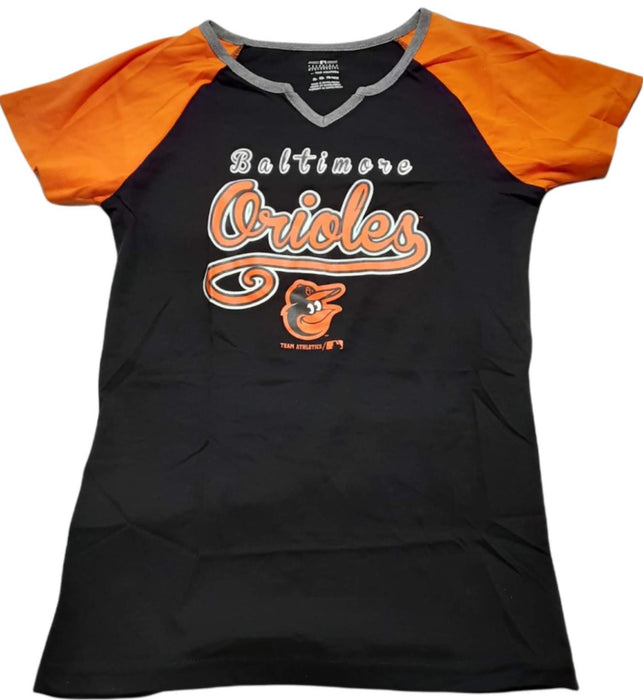 Baltimore Orioles MLB Genuine Merchandise V-Neck Short Sleeve Top
