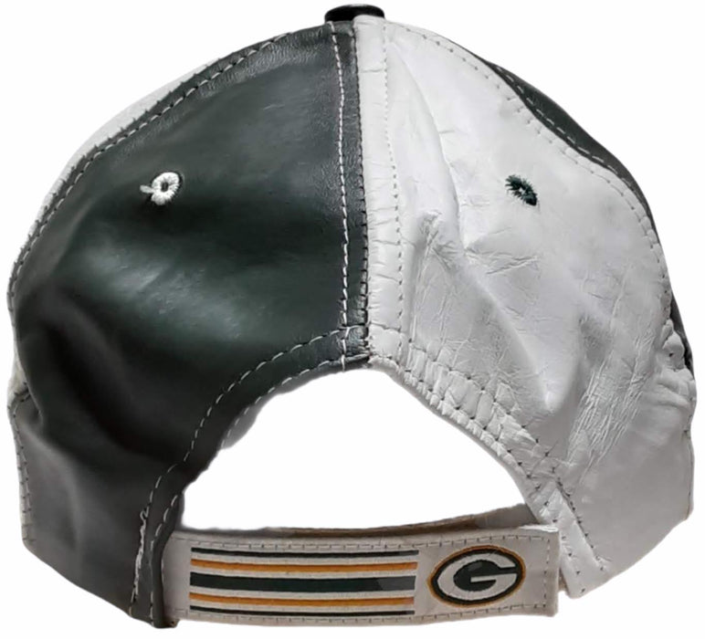 Green Bay Packers NFL Reebok Genuine Leather Hat (One Size)