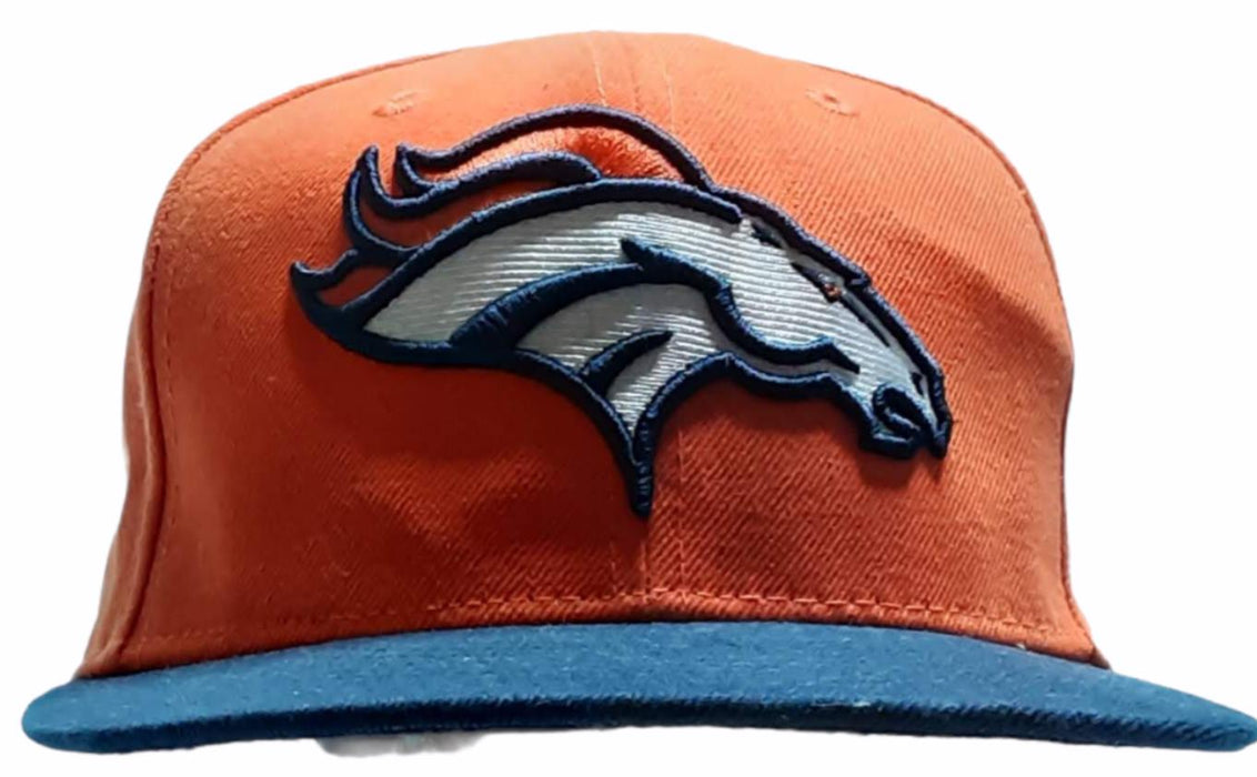 Denver Broncos New Era Embroidered Team Logo Fitted Hat Orange (Size: 7)