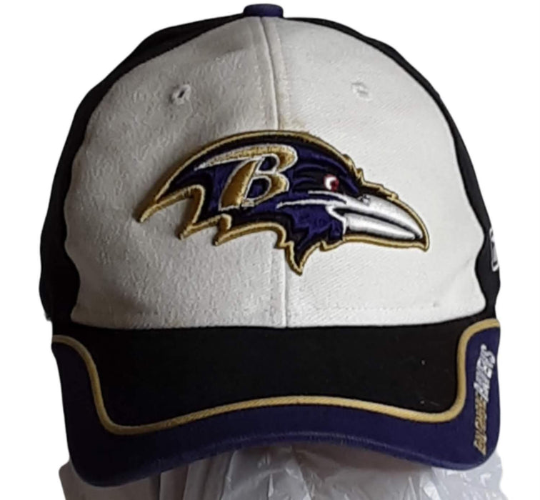 Baltimore Ravens NFL Equipment Reebok Embordered Logo (Adjustable)