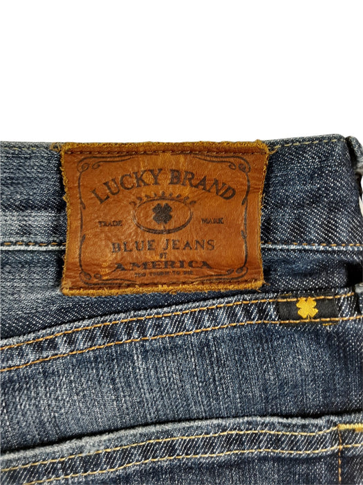 Lucky Brand Vintage Straight Men Flex Dark Wash Jeans (Size: 32 x 32)
