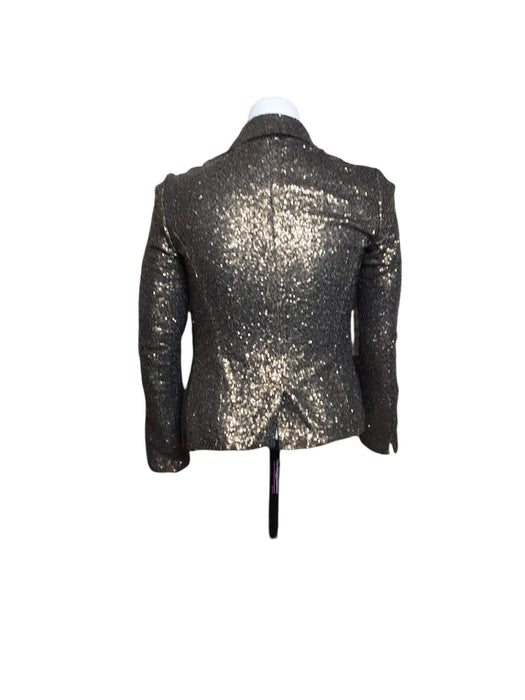 Rachel Roy Brown Sparkle Open Jacket (Size: 4)