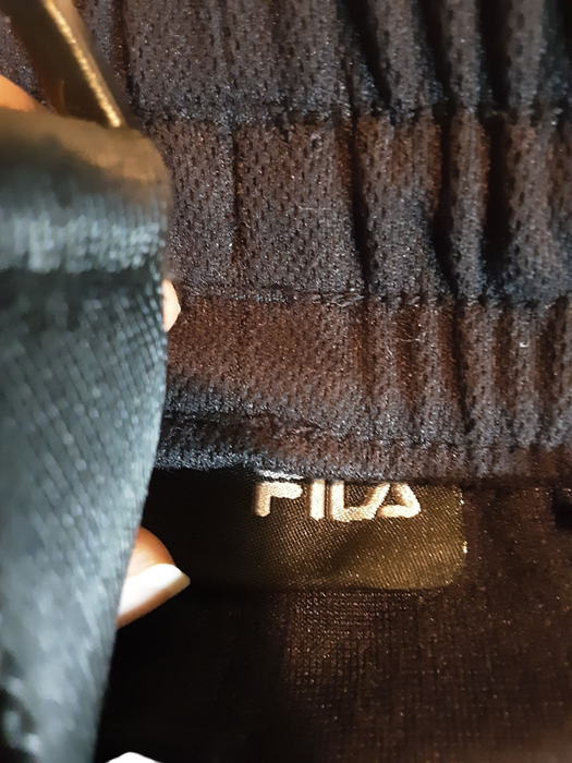 Fila Sports Open Hem Athletic Pants Black (Size: 2XL)