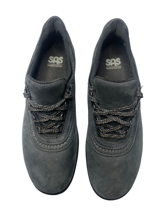 SAS Free Time Soft Leather Black Orthopedic Shoes Women's (Size: 9.5) C4934475