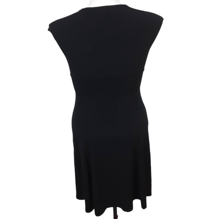 Merona Women's Black V-Neck Sleeveless Dress  (Size: S)