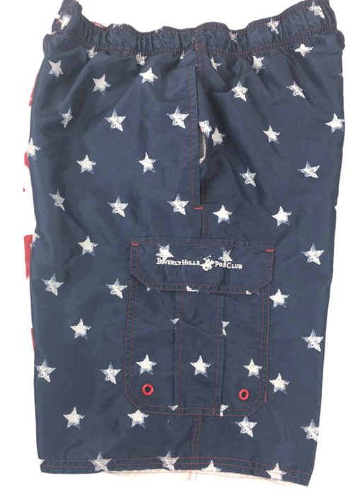 Beverly Hills Polo Club American Flag Theme Board Short Men's (Size: M)