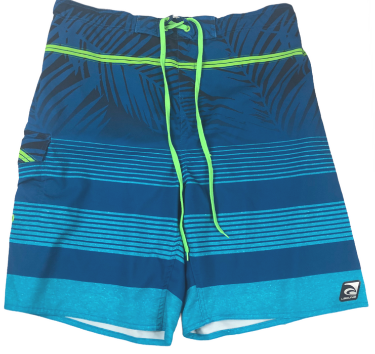 Languna Light Weight Lined Board Shorts Blue Men's (Size: XL)