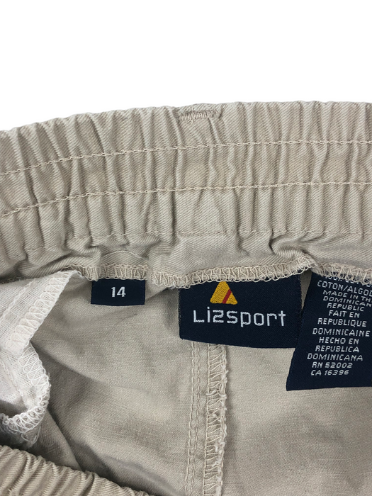 Lissport Khaki Beige Shorts Women's (Size: 14)