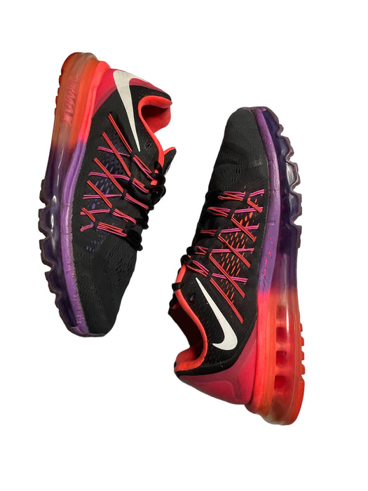 Nike Air Max 2015 Black Hyper Punch Running Shoes Women's (Size: 11) 698903-006