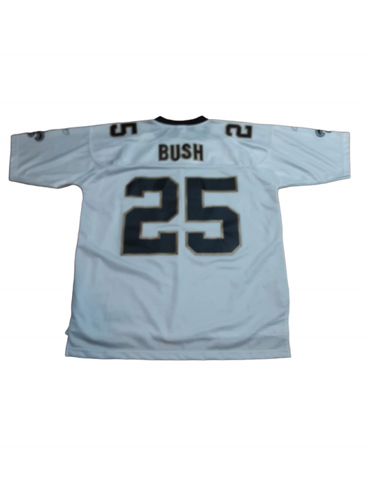 New Orleans Saints NFL Reebok #25 Bush Men's Stitch Jersey White (Size: XL) NWT!
