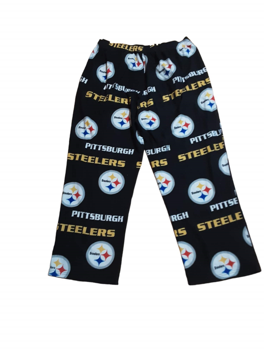 Pittsburgh Steelers NFL Team Apparel Men's Fleece Logo Black (Size: XL)