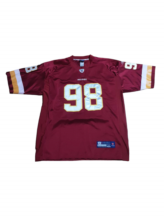 Washington Redskins NFL Reebok #98 Orakpo Men's Stitched Jersey Red (Size: 56)